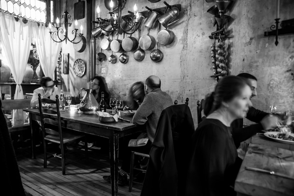 Busy Italian restaurant in the heart of Park Slope, Brooklyn.